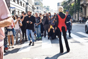 Белла Потёмкина на показе Cavalli в рамках Milan Fashion Week 2