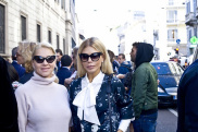 Белла Потёмкина на показе Max Mara в рамках Milan Fashion Week 6