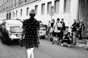 Белла Потёмкина на показе Dsquared в рамках Milan Fashion Week 11