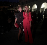 Белла Потёмкина на показе Dsquared в рамках Milan Fashion Week 12