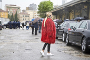 Белла Потёмкина на показе Gucci в рамках Milan Fashion Week 2
