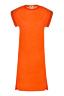 Футболка "Тэльфи" оранжевая,длинная