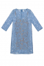 Платье "Джованна" детское, голубое, кружево