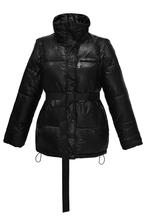 Куртка-жилетка "Одри" черная