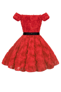 Платье &quot;Эстер&quot; мини, красное