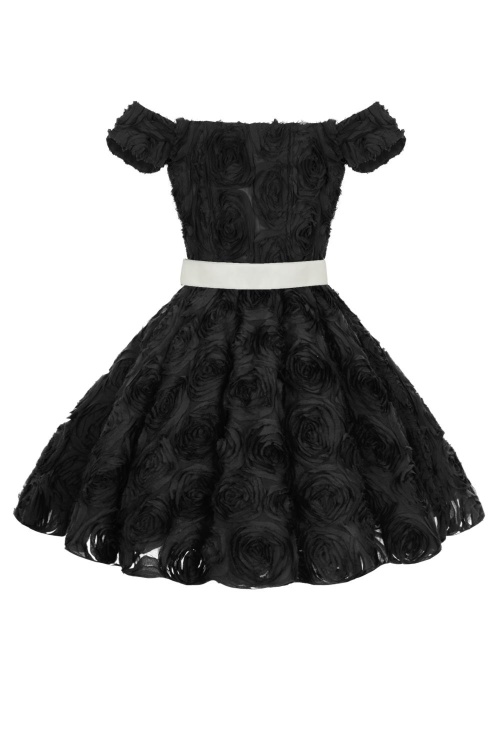 Платье "Эстер" мини, черное
