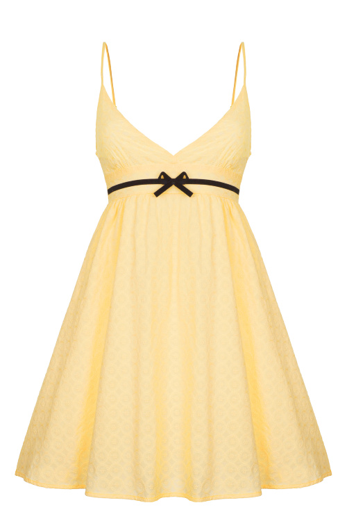 Платье "Джози" желтое, мини