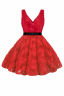 Платье "Ассоль" мини, красное
