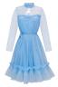 Платье "Энни" голубое