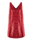 Платье "Розали", красное, пайетки