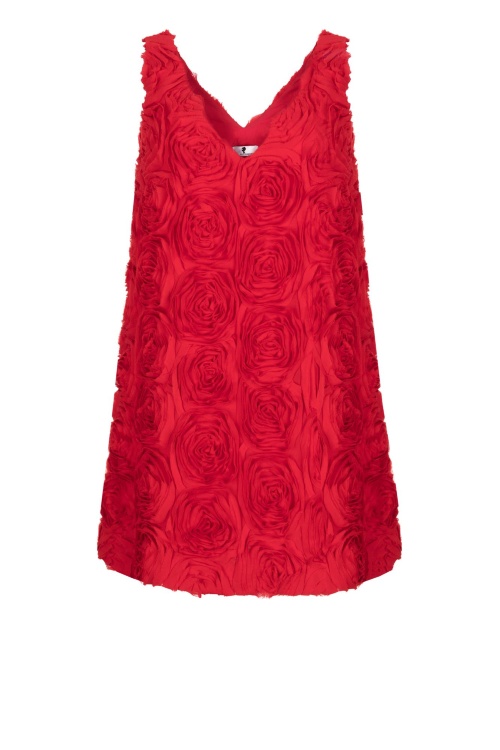 Платье "Розали", красное