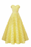 Платье "Росселла" желтое, макси