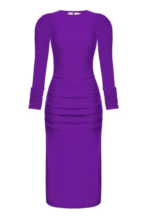 Платье "Пэйдж" фиолетовое, бифлекс