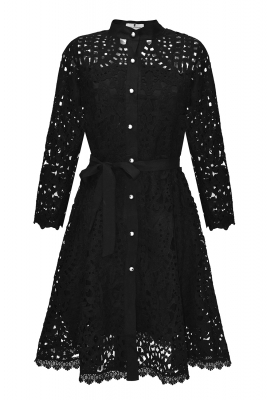 Платье "Ариэлла" черное, кружево