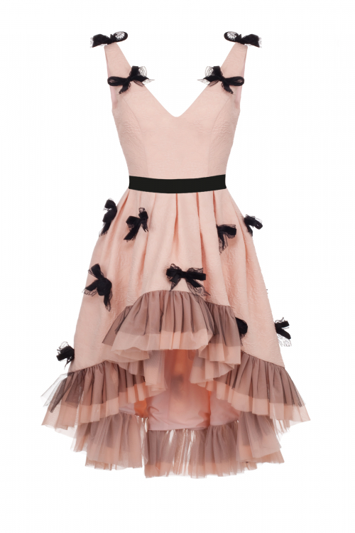 Платье "Манхеттен" розовое миди