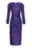 Платье "Пэйдж" фиолетовый леопард, бифлекс