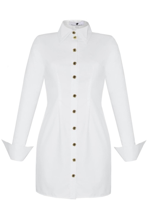 Блуза - рубашка "Белуччи", белая
