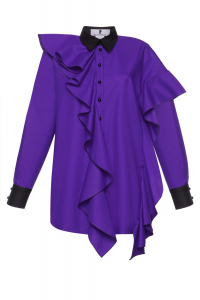 Блуза - рубашка &quot;Грейс&quot;, фиолетовый 