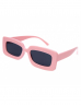 Очки "Барби" розовые, солнцезащитные + чехол эко-кожа