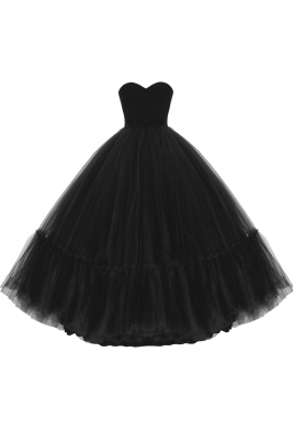 Платье "Ленса" черное, макси